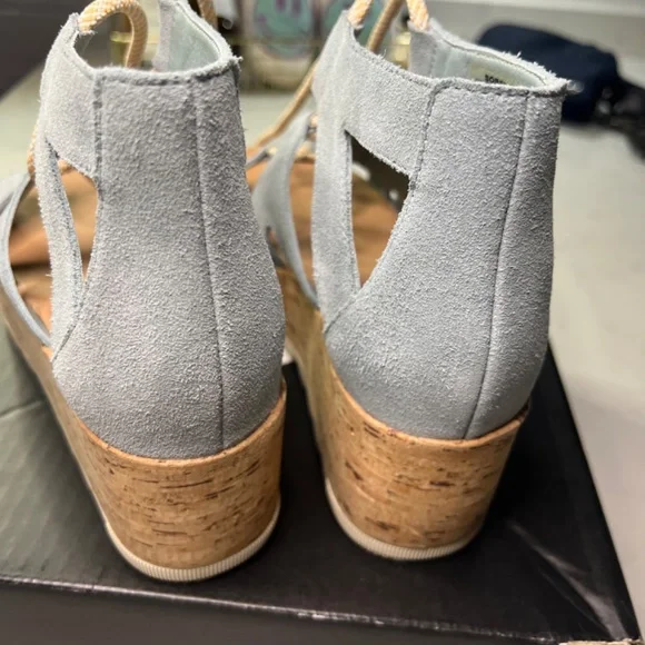 Sorel Cameron Lace-Up Suede Ghillie Gladiator Sandals - Picture 3 of 12